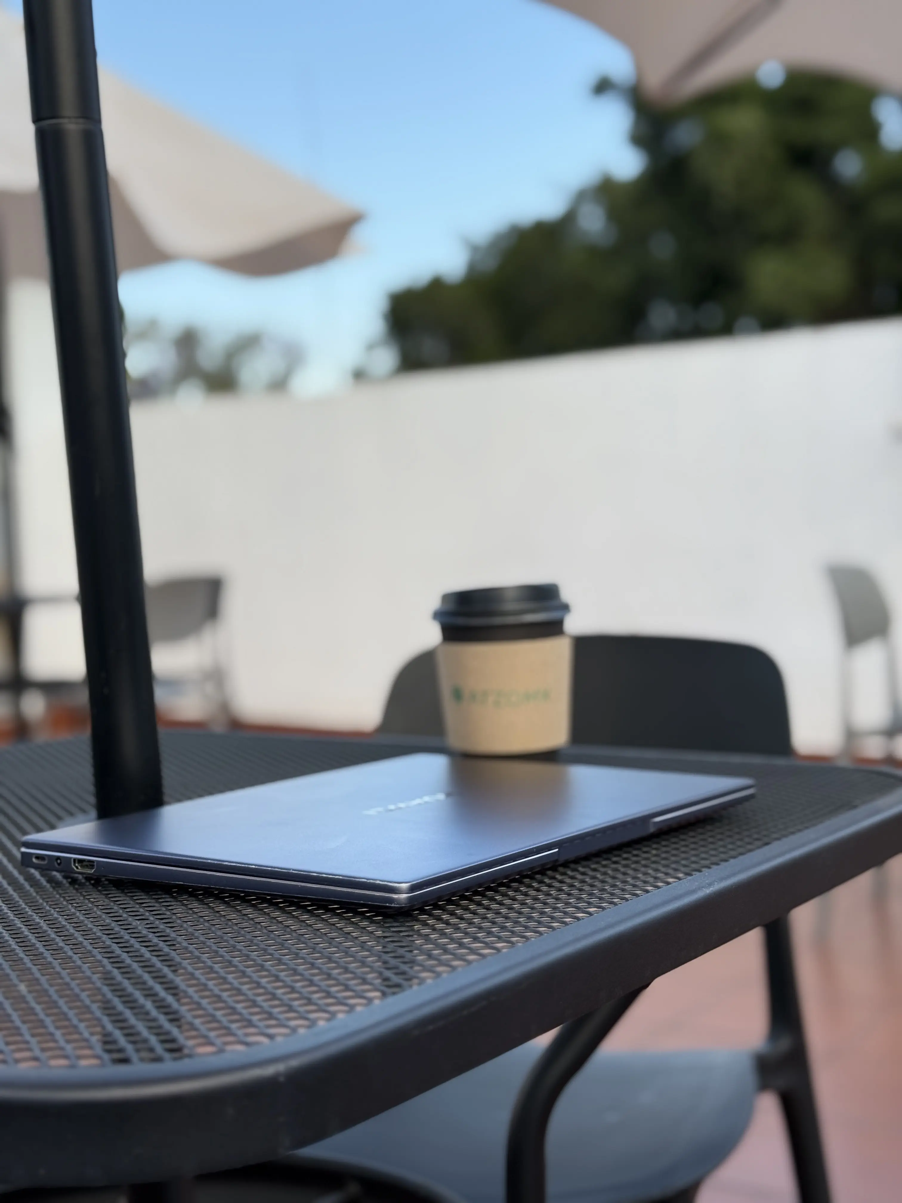 Terraza de Atzomx con vista al centro de Oaxaca